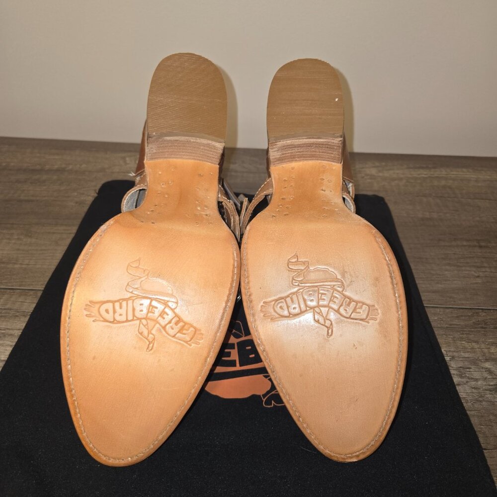 🦅 Freebird by Steven "Salty" Multi-Strap Leather Boots Size 10🦅 - Picture 5 of 7